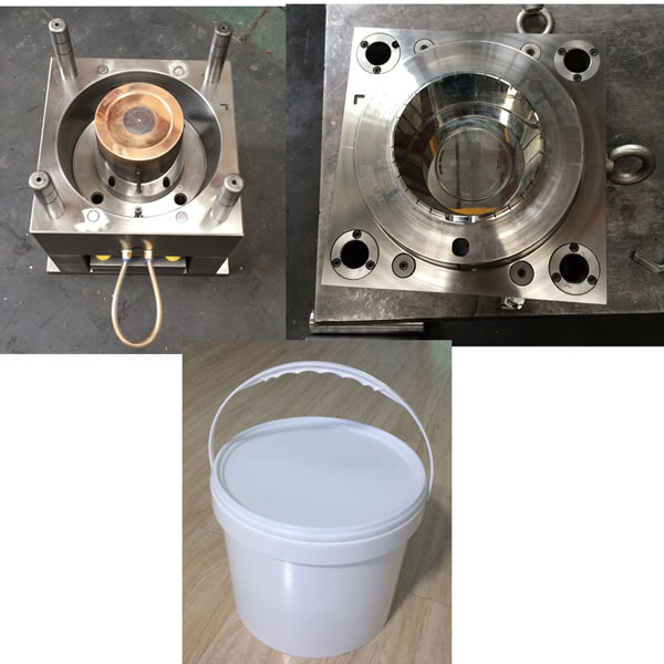 5L painting bucket mold 4